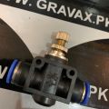 PSA straight speed controller 4/6/8/10/12mm Diameter Adjustable Water Flow Speed Control Tee Valve Garden Irrigation Water Pipe Switch Throttle Valve. 