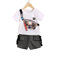 New 1-6Year Kid Baby Boy ummer Clothe et hort leeve T-hirt Top + hort ummer port Caual 2PC Outfit. 