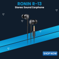 Ronins R-13/ R13 Stereo Sound Earphone. 