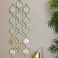 3 Piece New Design Tear Drop Wall Mirror For Home And Office Decoration. 