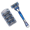 Genuine Gillette Fusion Razor 5 Layer Sharp for Safely Shaving Replacement Razor. 