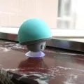 Portable Mini Cute Mushroom Waterproof Sucker Bluetooth Speaker Bass Sound Box. 