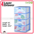 3, 4 & 5 Layer Printed Drawers - Premium Quality 4 Layer Printer Storage Saver - 3 Layer Organizer For Home. 