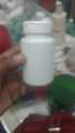 1 pcs Empty Plastic 100ml white Bottle for use medicine Tablet, Cosmetic, Perfume, Shampoo, Food, Spray, Vaccine, 100ml Bottle. 