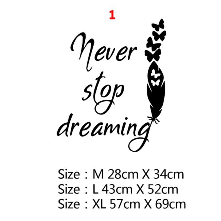 Motivational Quotes Sentences Phrases Wall Stickers Decals For Company Office Living Room Removable Wallpaper Decorations