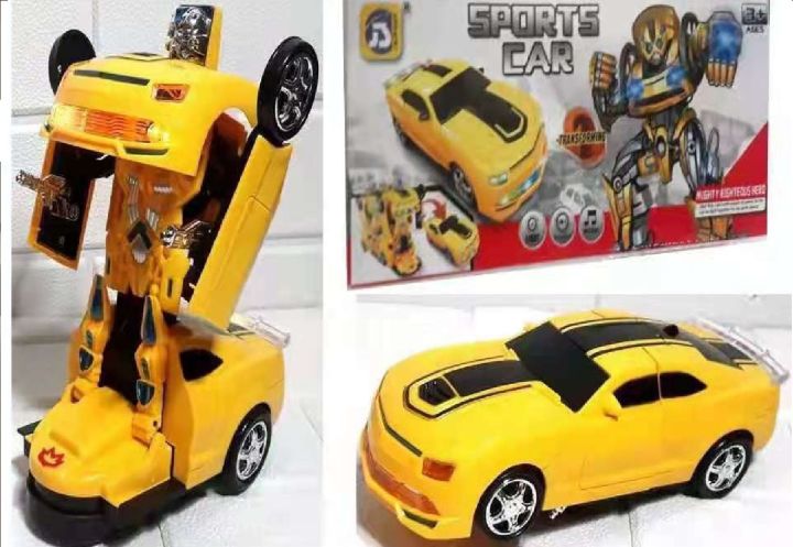 Transformer Car Robot - yellow
