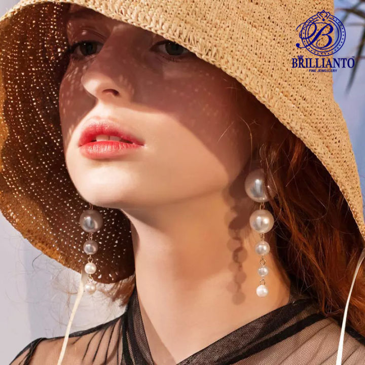 Long Big Drop Earings For Girls stylish Round Simple  New Design Korean Earrings for Girls
