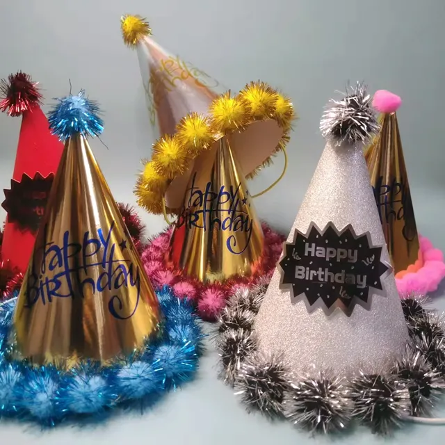 Pack of 10 Pcs Party Cap | Birthday cap | fancy caps |for Party Boy ...