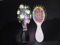 1 Piece - Mini Hair Brush for Kids (Small Anti Tangling Combing Brush). 