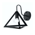 Metal Made Black Triangle Shape Wall Mounted Lamp, Ceiling Lamp, Wall Lamp, For Home, Office, TV Lounge, Bed Room. 