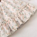 Dress for Baby Girl 1-6 Years Birthday Clothing Set Sleeveless Off Shoulder T-shirt Floral Skirt 2PCS Costume Summer Kids Girl Holiday Fashion Dresses Outfit Suit. 