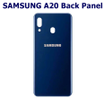 Samsung A20 Back Battery Cover Rear Door Housing Case For Samsung A20 Back Battery Cover Replacement. 