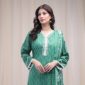 Maahru - Unstitched 2 Piece Suit For Women & Girls - Style Shades. 