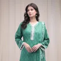 Maahru - Unstitched 2 Piece Suit For Women & Girls - Style Shades. 