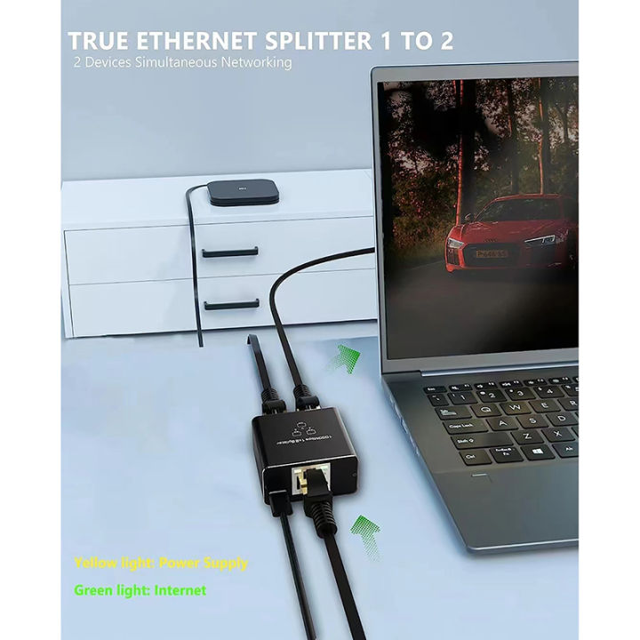 Rj45 Connector Network Ethernet Extender Extension For Ethernet Cable Adapter Gigabit Female To Female Internet Cable Splitter Demoo