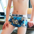 Hua Jielong on behalf of the personality men's underwear sports boxer boxer cotton tide masculine Korean version of boxer shorts. 