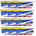 Dollar Clipper Ball Pen Multi Color Art # BPCLF (12 Pcs). 