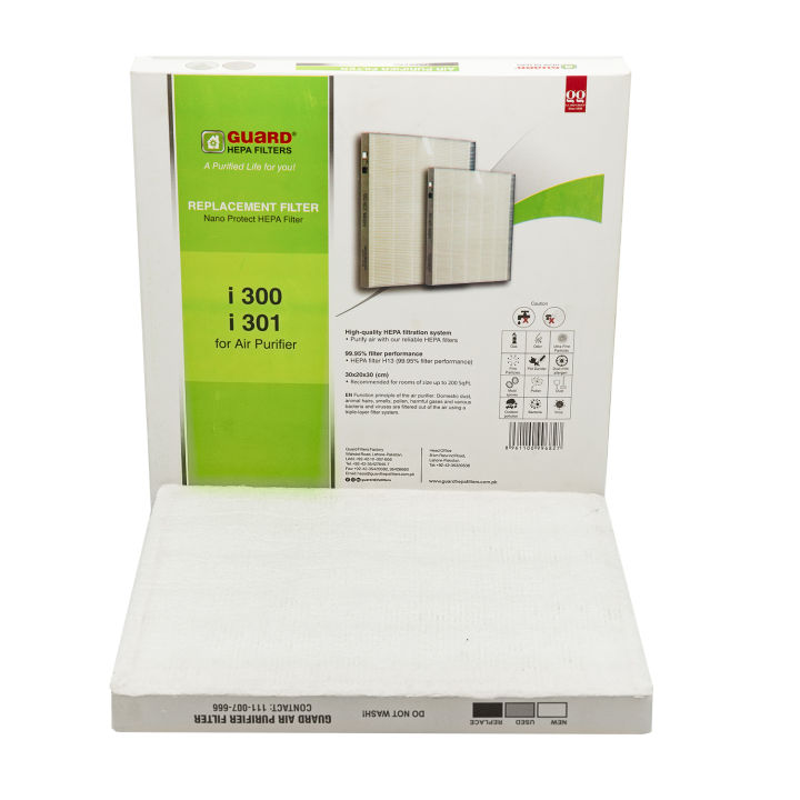 Guard%20HEPA%20Air%20Purifier%20Filter:%20i300,%20i301%20For%20Air%20Purifier%20UNIT%20Size%20(30x20x30CM).%20HEPA%20Filter%20Size:%2030x30x2.5CM.%20-%20Image%202