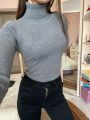 Slim Fit High Neck For Women & Girls -Ladies And Girls Winter Warm Long Sleeve Turtleneck Highneck. 