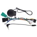 FLYEER 16Pin Car Audio Wiring Harness Audio Cord with Canbus Box for Chevrolet CAVALIER Spark Onix 2018-2020. 