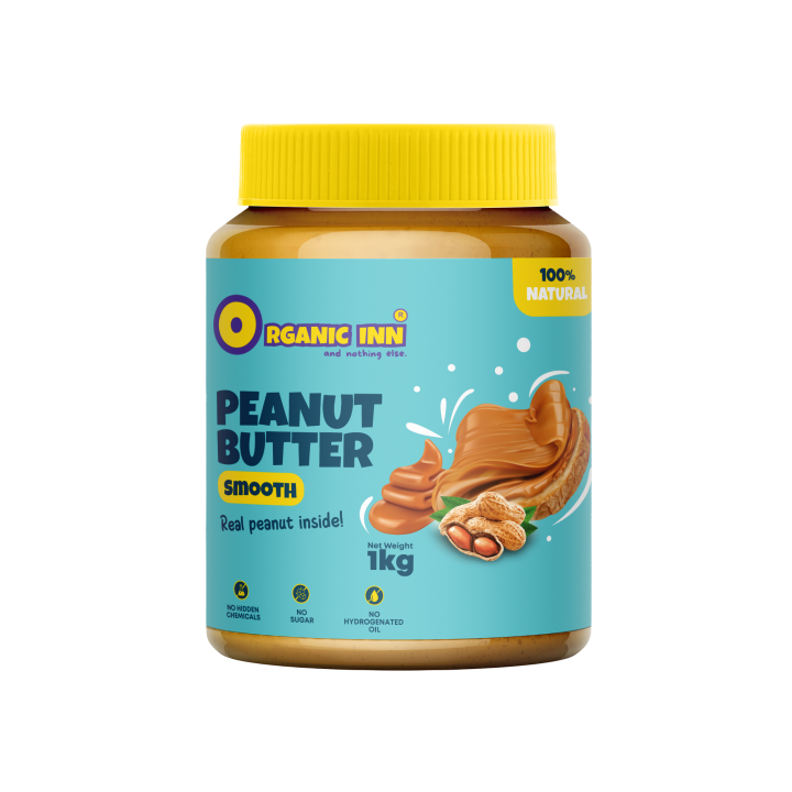 Organic Inn Peanut Butter - Smooth 1 kg