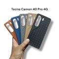Tecno Camon 40 Pro 4G Cover Soft Matte Silicone Puffer Down Jacket Style Box Design Camera Protection Back Case for Tecno Camon 40 Pro 4G. 