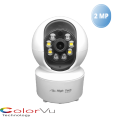 Indoor Wifi Camera 2MP Baby Monitor Pan Tilt  360 Degree Rotation WIFI CCTV IP 2MP CASACOP Application Color Night View. 