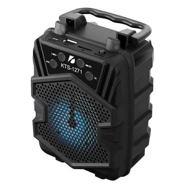 KTX%201271%20Wireless%20Bluetooth%20Rechargeable%20Speaker%20FM%20Ready%20USB%20Memory%20Card%20Supported%20With%20RGB%20LED%20Light%20Black%20KTX-1271%20-%20Image%206