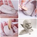 Pottery Clay Sculpting Tools, 22Pcs Wooden Handle Pottery Carving Tools & Metal Scr & Plastic Clay Shaping Tools. 