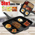 NEW 5 In 1 Magic Pan Innovative Cookware Non-stick Friyng Pan in Pakistan. 