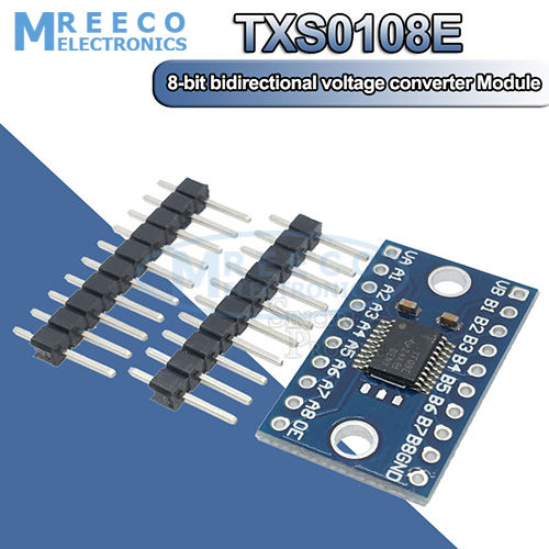 TXS0108E 8 Channel Logic Level Converter Bi-Directional High Speed Full Duplex Shifter 3.3V 5V for Arduino Raspberry Pi