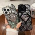 HOCE Luxury Plating Gradient Colorful Glitter Quicksand 3D Diamond Phone Case For iPhone 13 11 12 14 15 Pro Max Cases TPU Clear Soft Silicone Back Cover. 