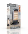 1200 W Portable Halogen Heater With Three Heat Settings & Wide Angle Oscillation (Product of UK). 