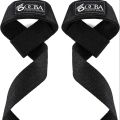 OCBA Wrist Straps Wraps for Weightlifting Heavy Duty Wrist Wraps Cotton Padded Gym Wrist Supports Bodybuilding Powerlifting Fitness Grips One Size Fits All with Thumb Support. 