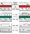 12” Triangular Architect Scale Ruler Architectural Scale (inch (Imperial) Measurements) - Ideal for Architects, Engineers, Draftsman and Students. 