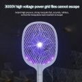 Mosquito Killer Racket | 2-in-1 Electric USB Rechargeable Swatter with UV Light & Stand — German Mall. 
