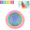 Intex Swimming Pool Inflated Swimming Pool for Kids Outdoor Sports Water Play Multicolor 2 feet 57107. 