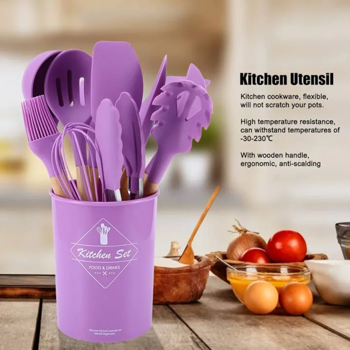12Pcs-Silicone%20Kitchenware%20Set%20Kitchen%20Utensils%20Cooking%20Sets%20Non-stick%20Spatula%20Silicone%20Kitchen%20Tools%20with%20Wooden%20Handle%20Heat%20Resistant%20Non-Toxic%20BPA%20Free%20-%20Image%206
