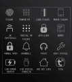 Tuya APP Glasses Fingerprint Lock Bluetooth Smart Glass Door serratura elettronica biometrica 13.56Mhz RFID Remote Control Unlock Smart Fingerprint Lock with Attendance Management, Quick Recognition, Multiple Unlocking Methods for Glass Wooden Door. 