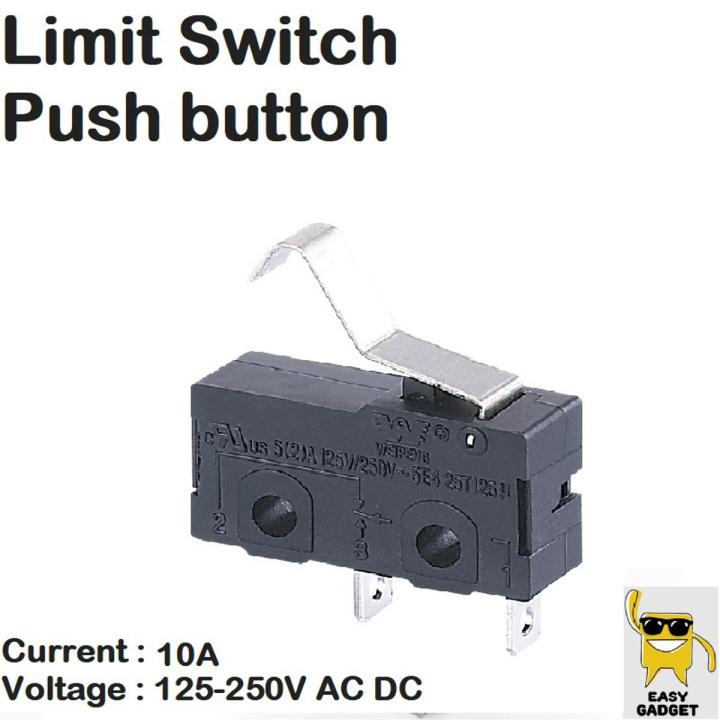 Limit Switch Push button Switch Toggle | Mouse / Micro Switch | limit button - 10A 125-250V AC DC