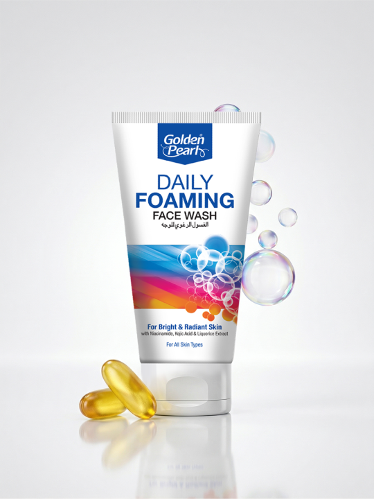 Golden Pearl Foaming Face Wash 150 Ml Skin Care Facial Cleanser