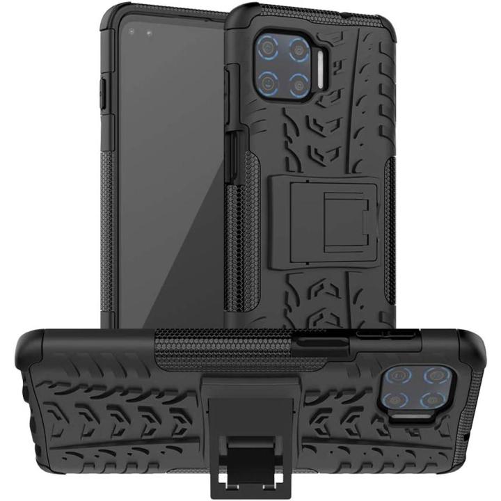 Moto One 5G Case, Moto G 5G Plus Case, Shockproof Dual Layer Rugged Rubber Hybrid Hard/Soft Impact Armor Defender Full Body Protective Case with Kickstand for Motorola Moto G 5G Plus (2020) 6.7#34;