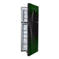 Haier 11 Cu Ft / Smart Inverter / HRF-316IPGA ( Fresher & HCS Technology + Digital Control Panel + Turbo Fan + 4 Temperature Sensors + ABT Technology + Inverter Compressor + Glass Door ) Green Colour Refrigerator / 10 Years Haier Warranty. 