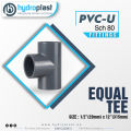 UPVC EQUAL TEE - Sch 80 FITTINGS. 