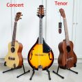 Rayzm Ukulele Stand, A-Frame Portable Little Metal Stand for Small Standard Instruments (Soprano/Concert/Tenor Ukulele & Mandolin), Folds Flat for Storage or Travel.. 