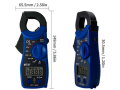 MT87 Electronic CLAMP Meter: Digital Multimeter for AC Voltage, Current Testing, Volt, Ampere, Ohm Measurement | Voltage Meter. 