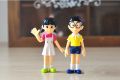 5Pcs/Lot Anime Cartoon Kawaii Doraemon Nobita Nobi Minamoto Shizuka PVC Action Figures Collectible Model Toy Doll Kids Gift. 