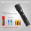 Flashlight Small Tactical Flashlights Military Grade with Holster Holder Waterproof IPX8 Super Bright (NON ORIGNAL BATTERY). 