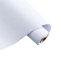 Pure white wallpaper thickened matte solid color pvc self adhesive wallpaper waterproof renovation bedroom living room background wall stickers. 