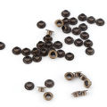 100 Pcs 4,5,6mm Metal Eyelets Washer Grommet Scrapbook Leather Craft Repairing. 